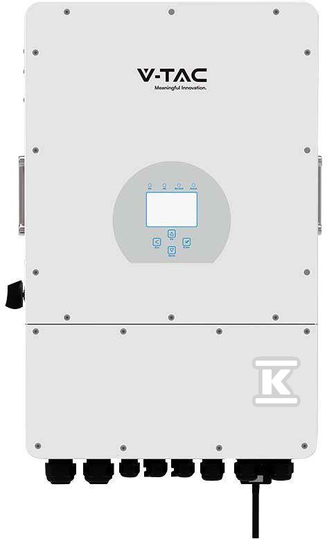 Třífázový hybridní invertor 12KW V-TAC - 11543